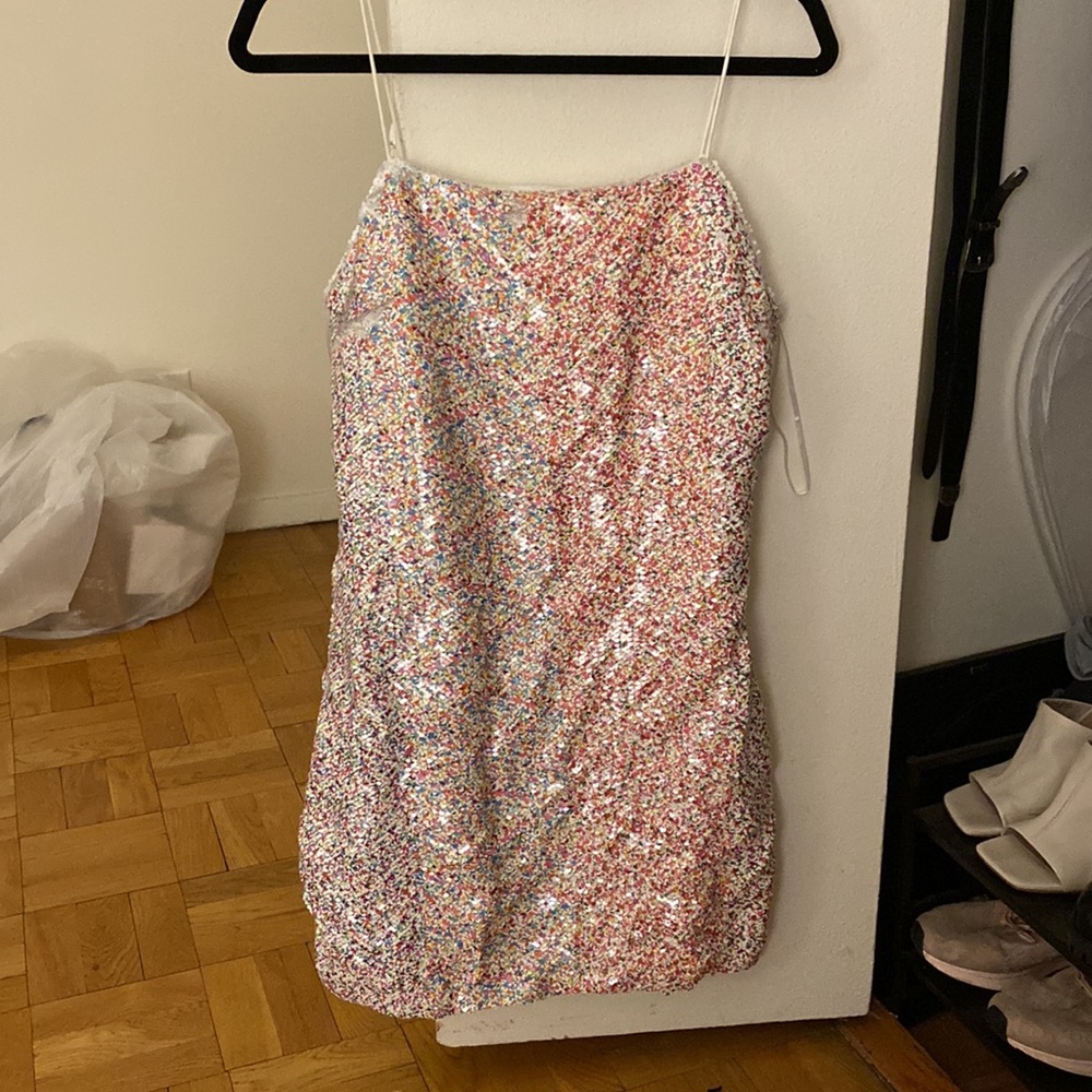 Endless Rose Beaded Colorful Dress